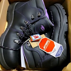 New Avengers Women's Steel Safety Toe work Boots. Size 11 W(D)